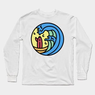 Surf Wave Long Sleeve T-Shirt